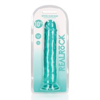 Dildo Realista Crystal Clear de 10 pulgadas de Shots