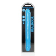 Dildo Doble Glow in the Dark 15" - Placer Vibrante