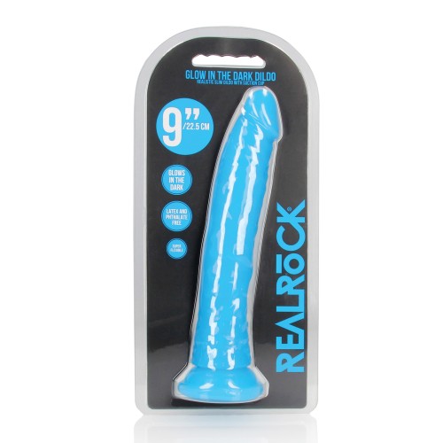 Dildo Slim Glow in the Dark Shots RealRock