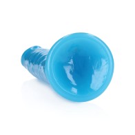 Shots RealRock 10 Slim Dildo Glow