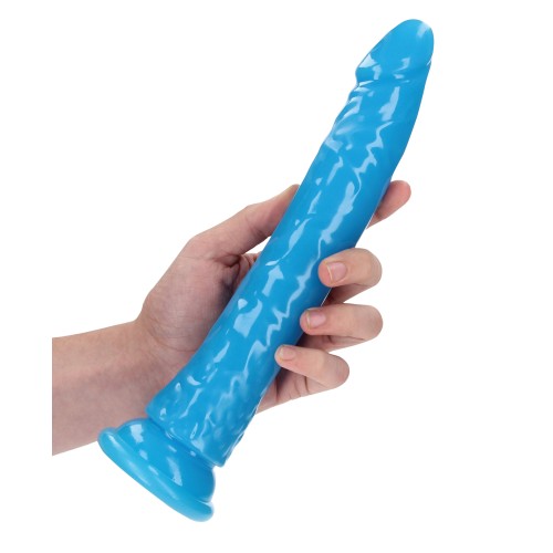 Dildo Slim Glow in the Dark RealRock 10"