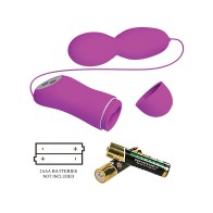 Pretty Love Vega Rotating Head Mini Wand Fuchsia