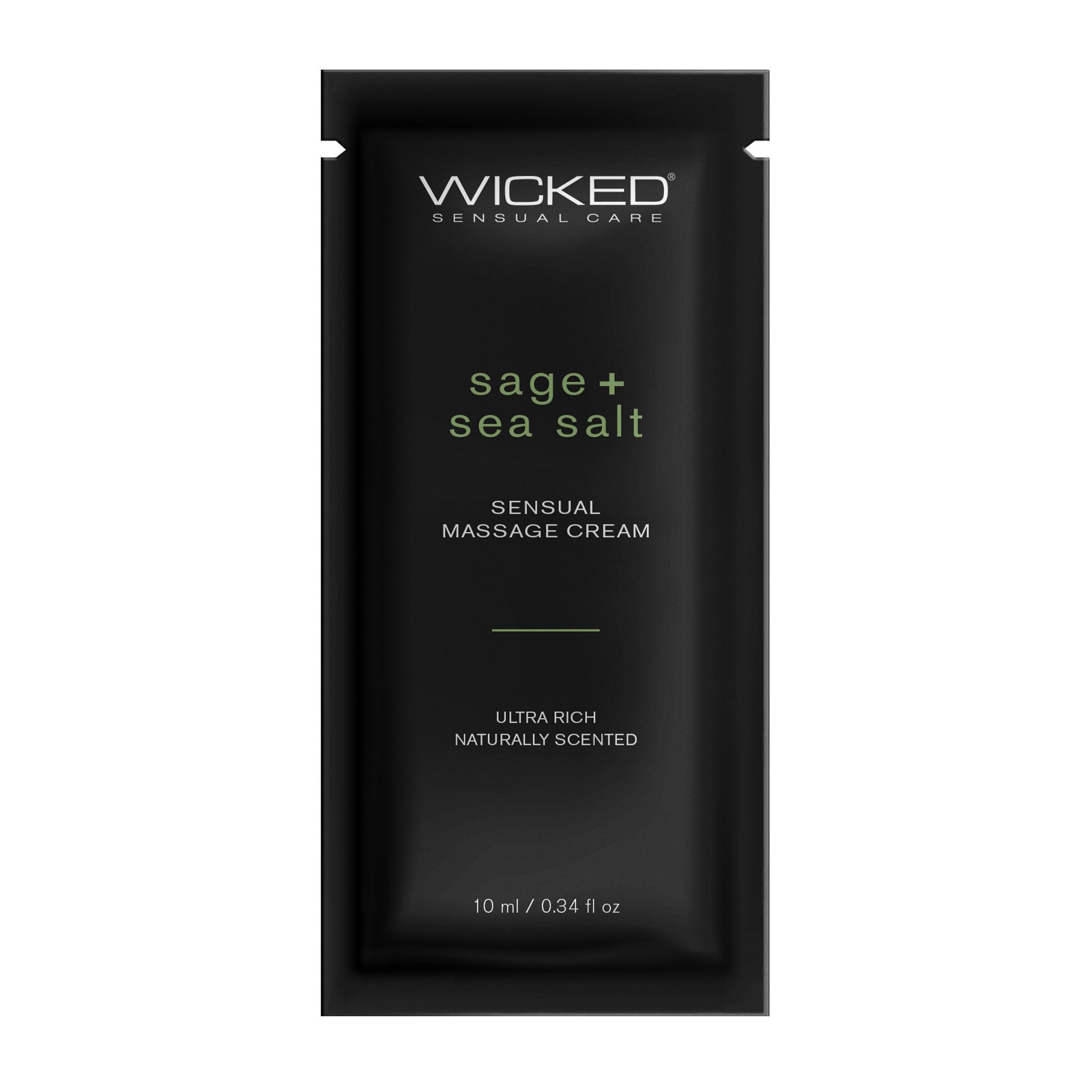 Crema de Masaje Wicked Sensual Care Sage y Sal Marina - .34 oz