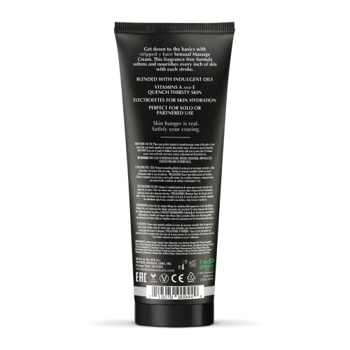 Wicked Sensual Care Stripped & Bare Massage Cream