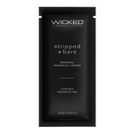 Crema de Masaje Sin Fragancia Wicked Sensual Care