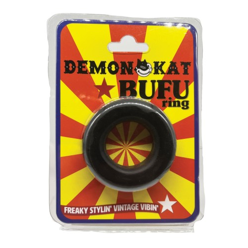 Demon Kat BuFu Ring Black