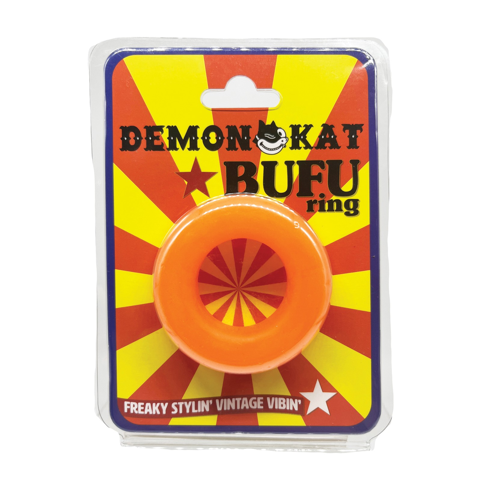 Demon Kat BuFu Ring Orange