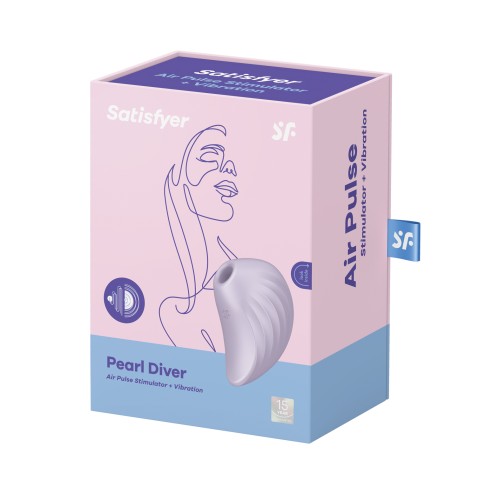 Satisfyer Pearl Diver - Violeta