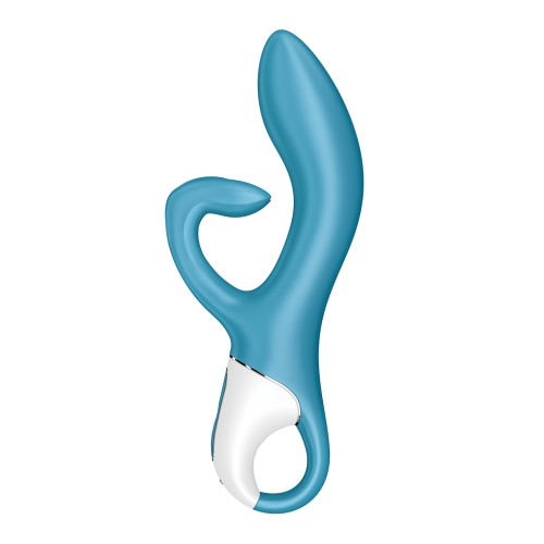 Satisfyer Embrace Me Vibrador Conejito Turquesa