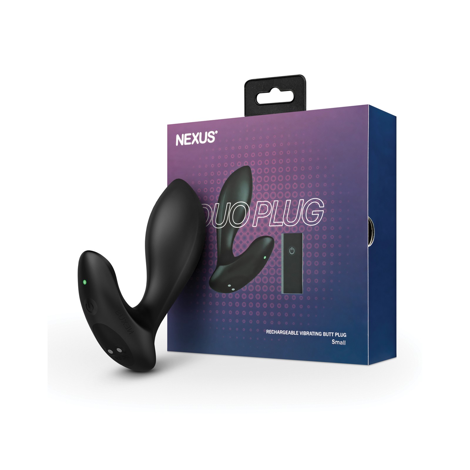 Nexus Duo Vibrating Butt Plug - Rechargeable