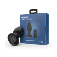 Nexus Tornado Butt Plug Pequeño Rotatorio y Vibrante Negro