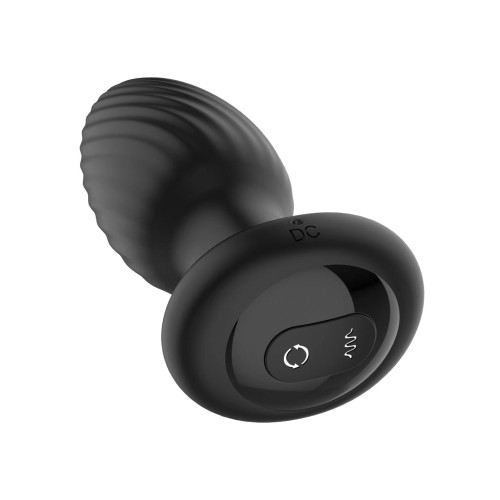 Nexus Tornado Butt Plug Pequeño Rotatorio y Vibrante Negro