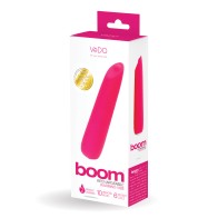 VeDO Boom Rechargeable Ultra Powerful Vibe - Pink