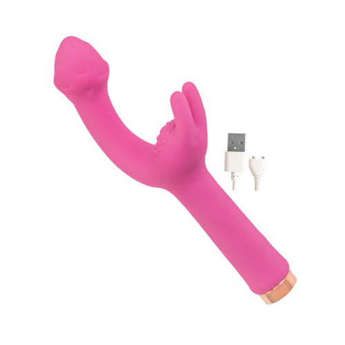 Masajeador Vibrante G Spot Mystique Rosa