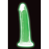 7" Glow In The Dark Silicone Dildo