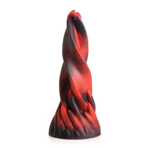 Creature Cocks Hell Kiss Twisted Tongues Silicone Dildo