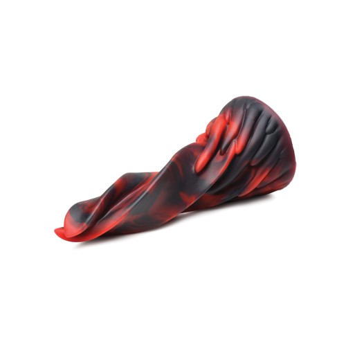 Creature Cocks Hell Kiss Twisted Tongues Silicone Dildo