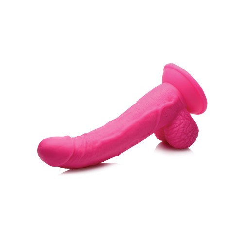 Dildo Pop Peckers de 7.5 Pulgadas con Bolas Rosa