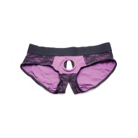 Crotchless Panty Harness by Strap U Lace Envy