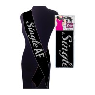 Single AF Sash for Fun Celebrations