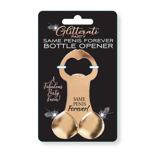 Glitterati Penis Bottle Opener for Parties