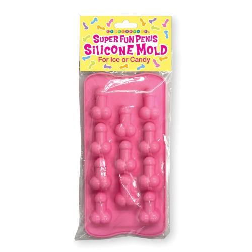 Molde de Silicona de Pene Super Divertido para Delicias Creativas