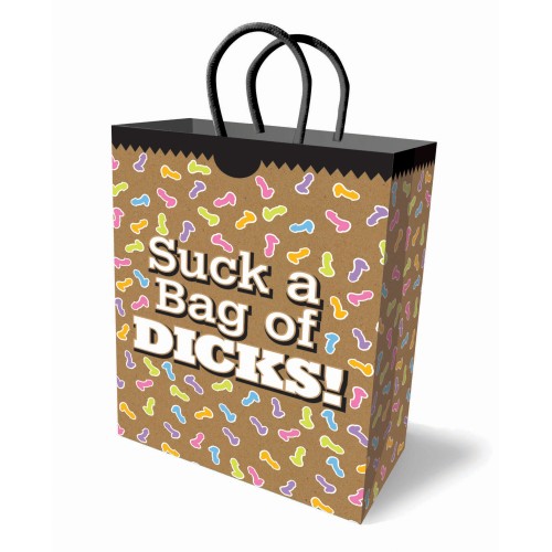 Suck A Bag of Dicks Gift Bag - Fun Attitude