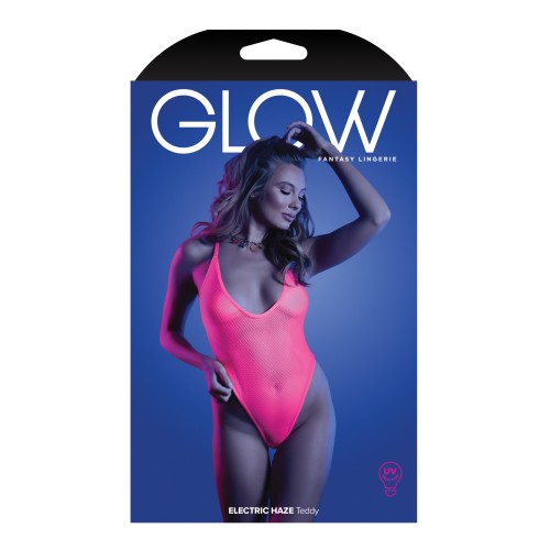 Glow Electric Haze Teddy Neon Pink