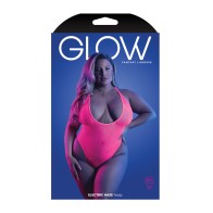 Z=Glow Electric Haze Teddy - Neon Pink