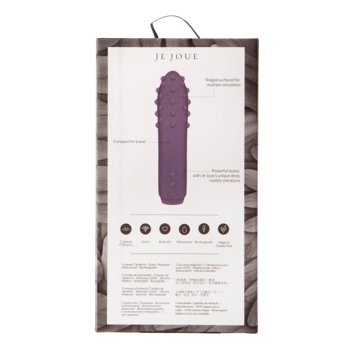 Je Joue Duet Bullet Vibrator - Purple