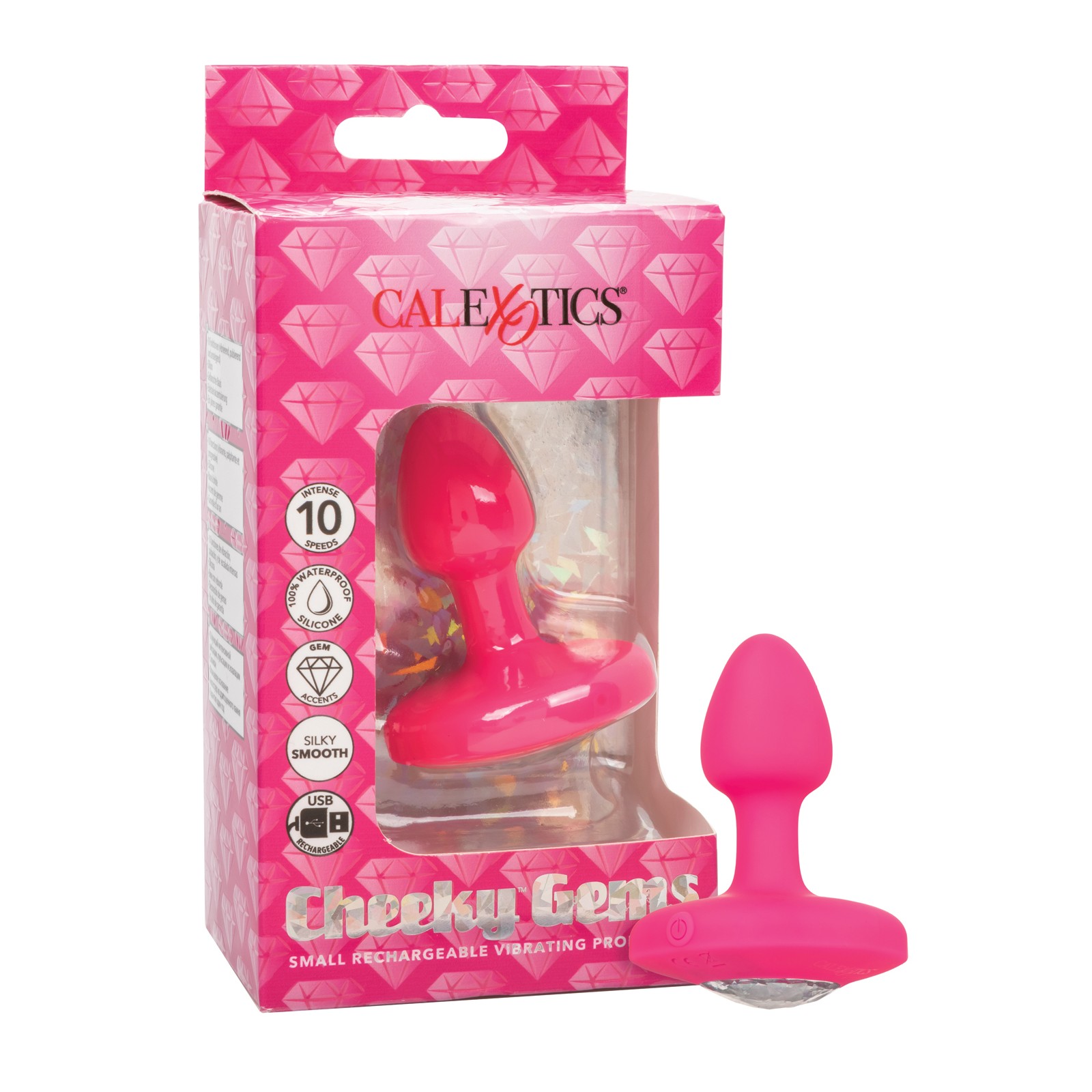 Cheeky Gems Small Vibrating Probe - Rechargeable