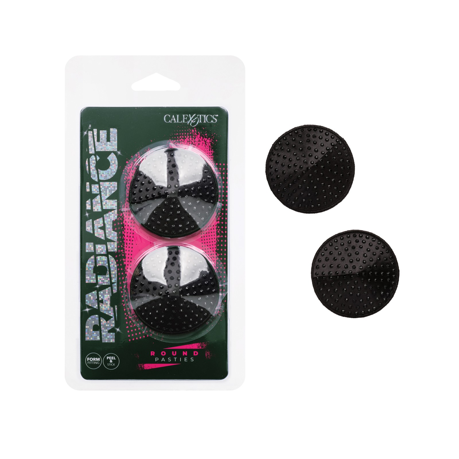 Pasties Circulares Radiance - Negro