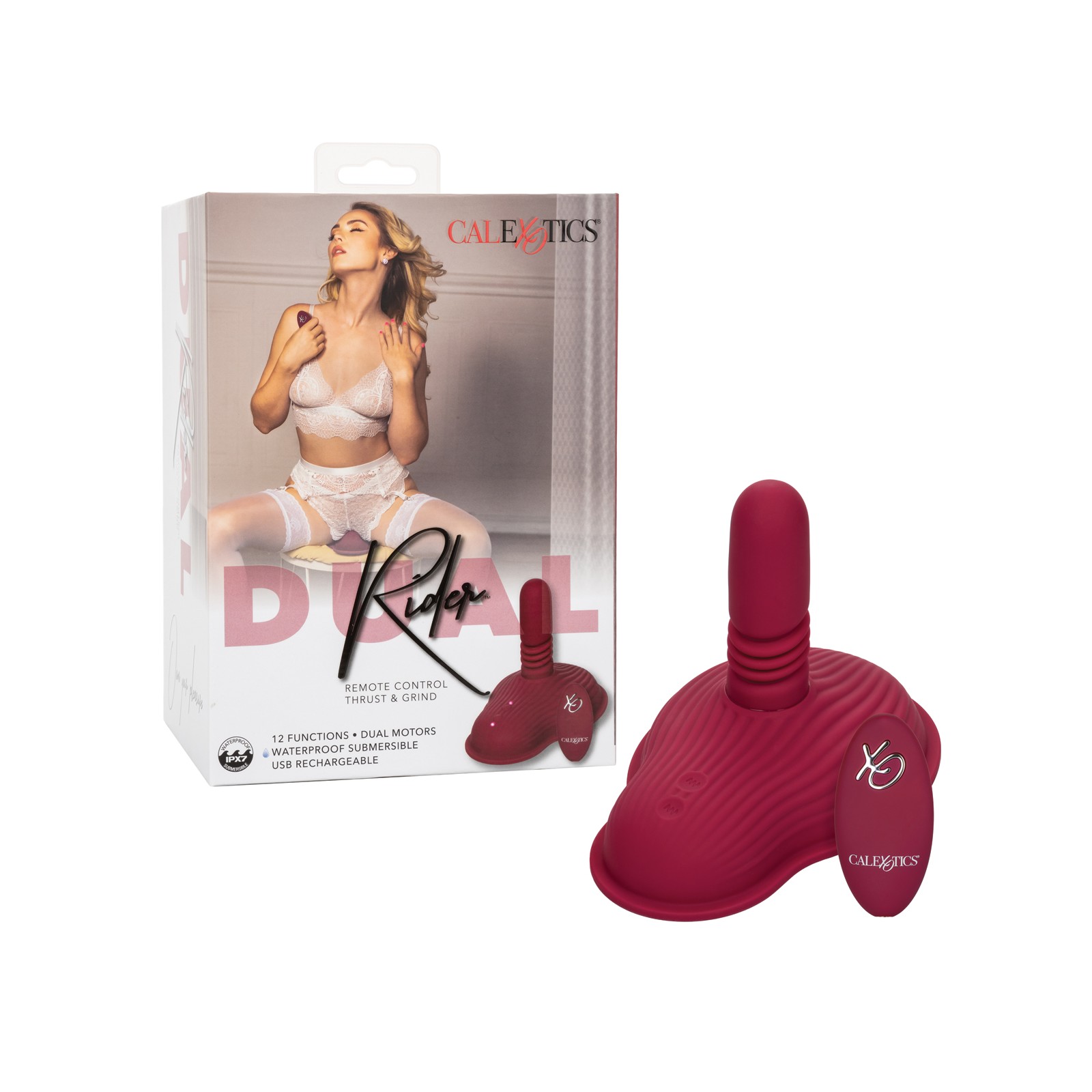 Dual Rider Remote Control Thrust and Grind - Red