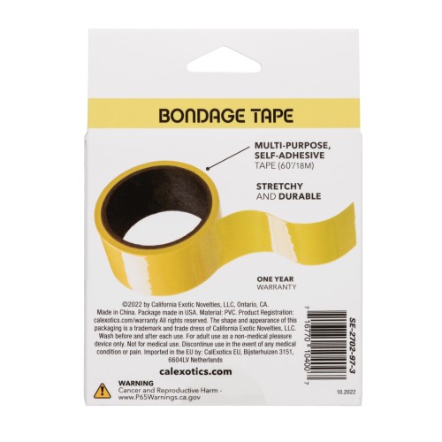 Boundless Bondage Tape Yellow