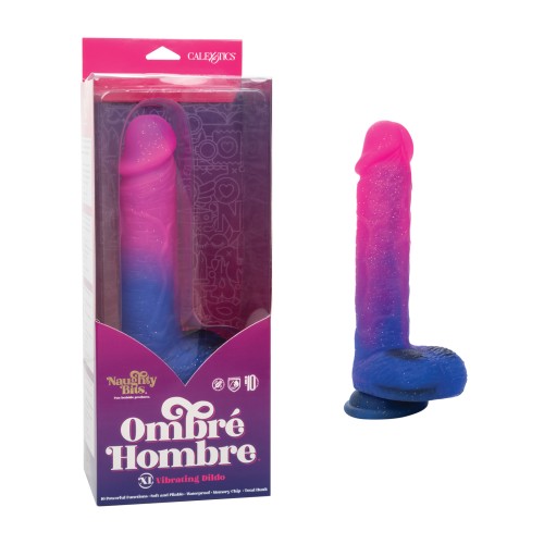 Dildo Vibrador XL Naughty Bits Ombre Hombre - Placer Intenso