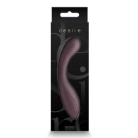 Vibrador Elegante Desire Pure Multivelocidad