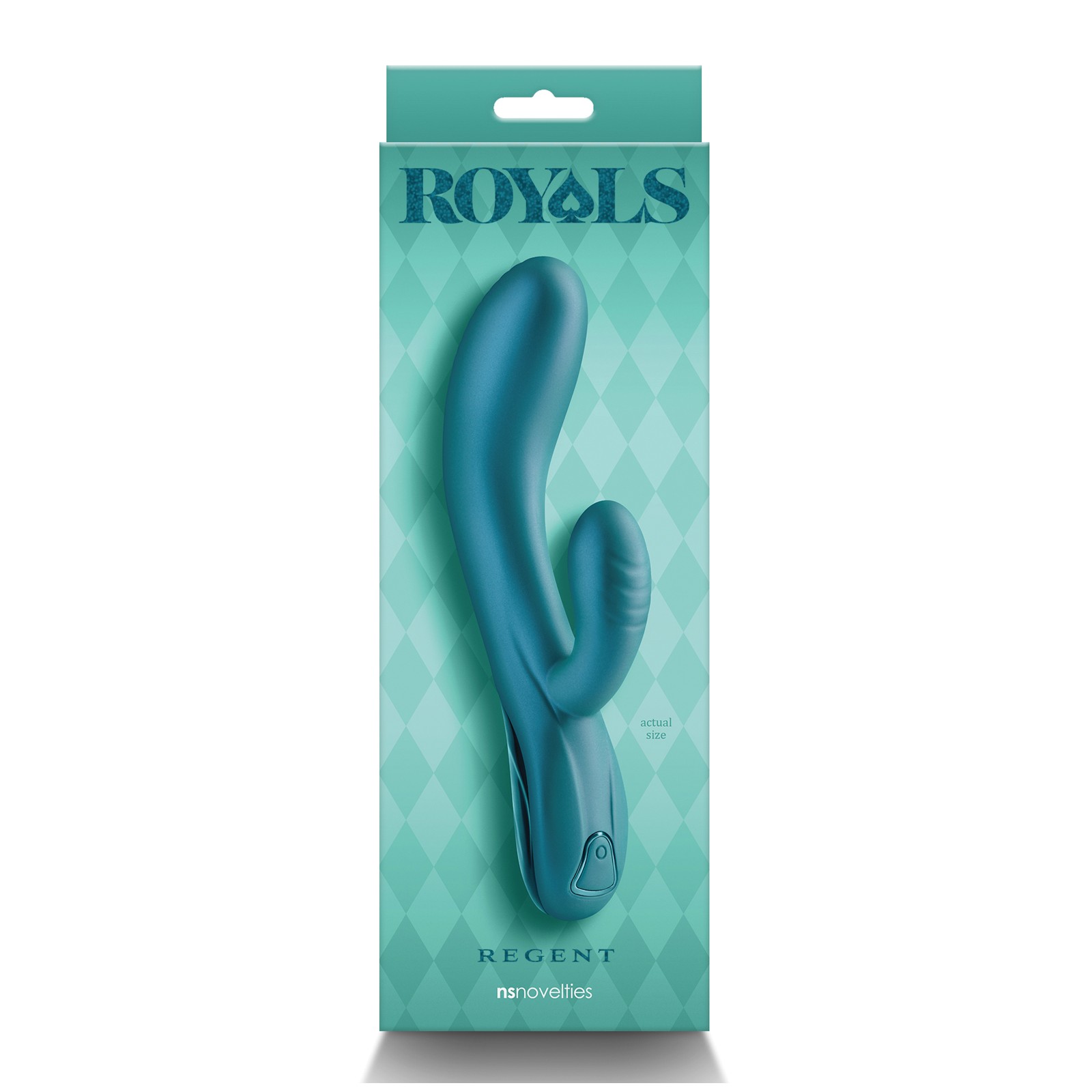 Royals Regent Metallic Green Rechargeable Vibrator