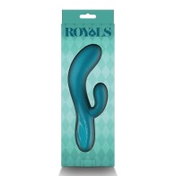 Royals Regent Metallic Green Rechargeable Vibrator