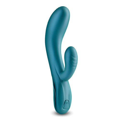 Royals Regent Metallic Green Rechargeable Vibrator