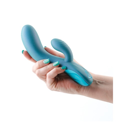 Royals Regent Metallic Green Rechargeable Vibrator