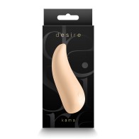 Desire Kama Vibrador Elegante en Marfil