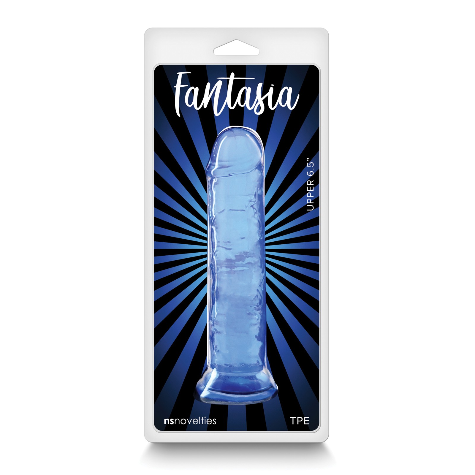 Fantasia Dildo Upper 6.5" - Azul