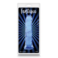 Fantasia Dildo Upper 6.5" - Azul