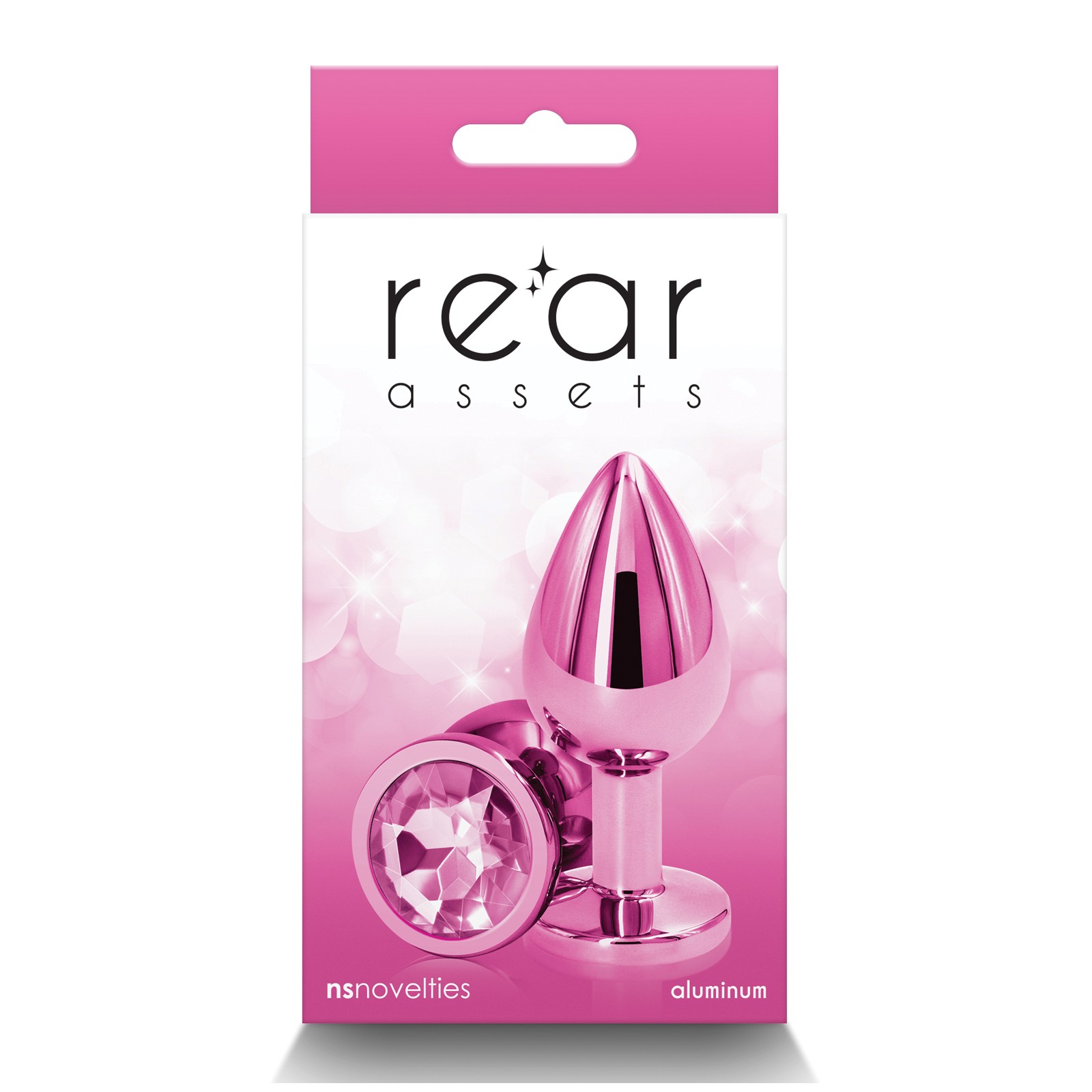 Rear Assets Medium Anal Toy - Pink