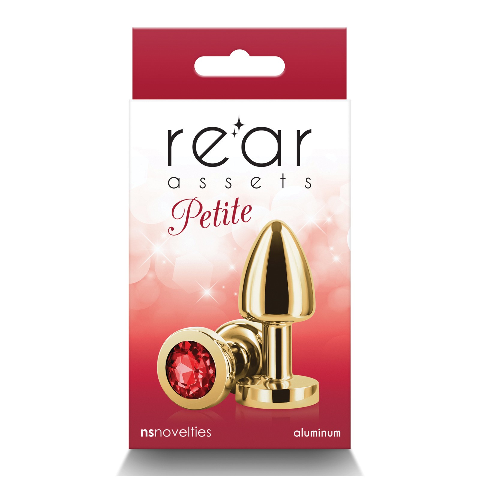 Rear Assets Gold Petite Anal Toy Red