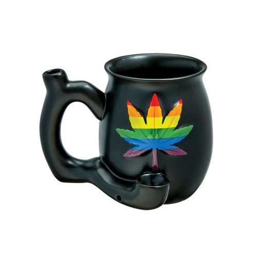 Taza de Hoja Arcoíris Fashioncraft - Regalo Perfecto LGBTQ