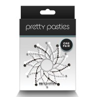 Pretty Pasties Charm I Black