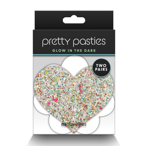 Pretty Pasties Glow in the Dark Nipple Covers