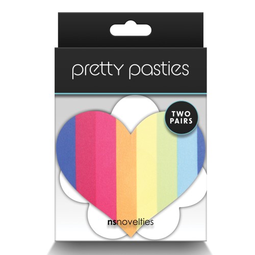 Pretty Pasties Pride Heart and Flower Set