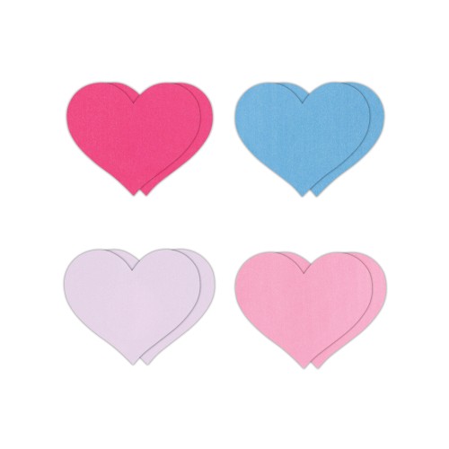 Pretty Pasties Heart II Assorted 4 Pair